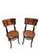 Art Nouveau Bentwood Chairs with Intricate Flower Motif from Thonet, 1900s, Set of 2 9
