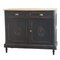Antique Chest of Drawers in Black, 1910, Image 2