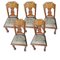 Vintage Art Deco Chair, 1920s, Set of 6 2