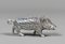 Miniature Silver Pigs & Wild Boar, 1990s, Set of 6, Image 12