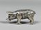 Miniature Silver Pigs & Wild Boar, 1990s, Set of 6 15