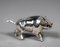 Cochons et Sangliers Miniatures en Argent, 1990s, Set de 6 8