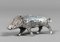 Miniature Silver Pigs & Wild Boar, 1990s, Set of 6 13