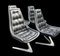 Chromecraft Swivel Chairs, 1966, Set of 4, Image 4