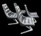 Chromecraft Swivel Chairs, 1966, Set of 4 5