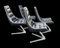 Chromecraft Swivel Chairs, 1966, Set of 4, Image 7