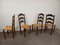 Vintage Brutalist Straw Chairs, 1920s, Set of 4 20