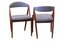 Chair Model 31 in Teak by Kai Kristiansen for Schou Andersen, 1960s, Set of 4 3