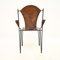 Vintage French Iron and Leather Armchair, 1960 7