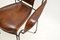 Fauteuil Vintage en Fer et Cuir, France, 1960 11