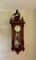 Antique Victorian Carved Walnut Wall Clock, Vienna, Austria, 1880s 8