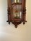 Antique Victorian Carved Walnut Wall Clock, Vienna, Austria, 1880s 3