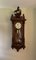 Antique Victorian Carved Walnut Wall Clock, Vienna, Austria, 1880s 1