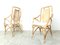 Vintage Bamboo Dining Chairs, 1960s, Set of 4, Image 3