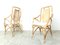 Vintage Esszimmerstühle aus Bambus, 1960er, 4er Set 3