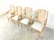 Vintage Bamboo Dining Chairs, 1960s, Set of 4, Image 4