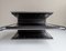 Magazine Stand in Black Artificial Leather, 1970s 5