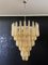 Vintage Italian Murano Chandelier with 75 Amber Glass Petals, 1990s, Image 2