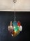 Lámpara de araña italiana vintage de Murano, años 90, Imagen 13