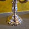 Silver-Plated 3-Light Candleholders, 1980s, Set of 2 5