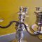 Silver-Plated 3-Light Candleholders, 1980s, Set of 2 4