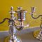 Silver-Plated 3-Light Candleholders, 1980s, Set of 2, Image 3