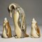 Penguin with Babies in Stoneware by Gunnar Nylund for Rörstrand, Set of 3 1