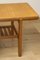 Tavolino da caffè vintage rettangolare in quercia, anni '60, Immagine 13