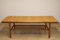 Vintage Rectangular Oak Coffee Table, 1960s 23