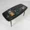 Table Basse Vintage avec Plateau en Verre et Angle, 1950s 13