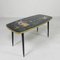 Table Basse Vintage avec Plateau en Verre et Angle, 1950s 18