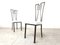 Highback Metal Dining Chairs, 1980s, Set of 6 4