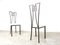 Highback Metal Dining Chairs, 1980s, Set of 6 3