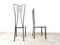 Highback Metal Dining Chairs, 1980s, Set of 6 2