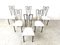 Highback Metal Dining Chairs, 1980s, Set of 6 8