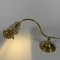 Vintage Schreibtischlampe aus Messing, 1930er 25