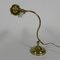 Vintage Brass Desk Lamp, 1930s 12