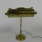 Vintage Brass Desk Lamp, 1930s 24