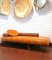 Sofá cama posmoderno vintage de cuero y madera de palma de Pacific Green, años 90, Imagen 7