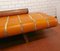 Vintage Postmodern Leather & Palmwood Daybed by Pacific Green, 1990s 9