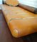 Sofá cama posmoderno vintage de cuero y madera de palma de Pacific Green, años 90, Imagen 11