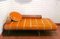 Vintage Postmodern Leather & Palmwood Daybed by Pacific Green, 1990s, Image 20