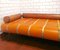 Vintage Postmodern Leather & Palmwood Daybed by Pacific Green, 1990s 10