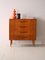 Nordic Chest of Drawers with Wooden Handles, 1960s 3