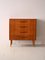 Nordic Chest of Drawers with Wooden Handles, 1960s 1