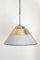 Pendant Lamp in Opal Glass from Massive Lighting, 1980s, Image 1