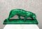 Large Art Deco Panther Sculpture in Green Earthenware by Irénée Rochard, 1930s, Image 16