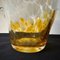 Modern Yellow and White Murano Glass Ice Bucket by Venini, 1980s 3