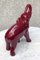 Art Deco Elephant Sculpture in Earthenware with Red Glaze by Lemanceau, 1930s, Image 9