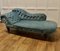 Victorian Velvet Chaise Longue or Day Bed, Image 7